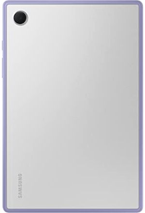 Samsung Clear Edge Cover Custodia con Bordo protettivo per Galaxy Tab A8, Viola