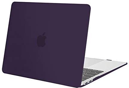 MOSISO Custodia Rigida Compatibile con MacBook Air 13 Pollici 2022 2021 2020 2019 2018 Rilascio A2337 M1 A2179 A1932 Retina Display con Touch ID,Protettiva Plastica Case Cover, Viola Lavanda