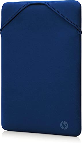 HP Protective Reversibile Sleeve per Notebook fino a 14", design reversibile, Nero/Blue
