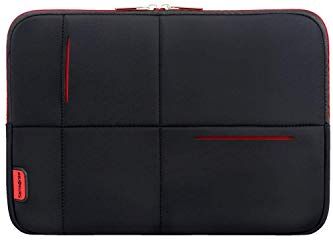 Samsonite 8000456 Custodia Porta PC, 13.3", Nero/Rosso