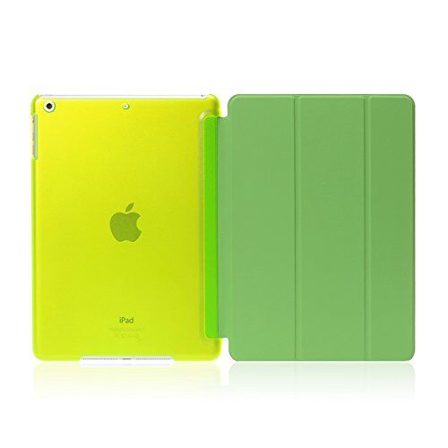 QIHANG Custodia per iPad Mini 1/2/3, ultra sottile, leggera, con retro opaco, per Apple iPad Mini 1/2/3, colore: Verde