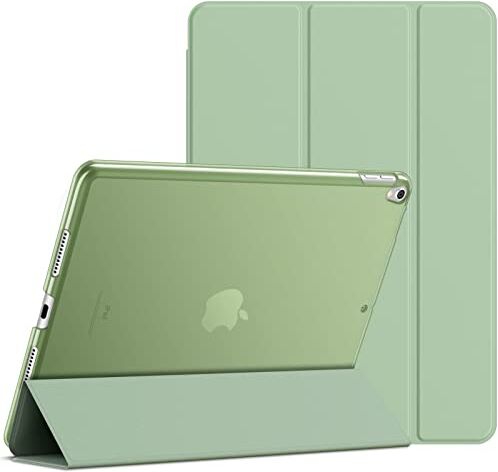 JETech Custodia Compatibile iPad Air 10,5 (2019) e iPad Pro 10,5 (2017), Cover con Funzione di Supporto, Auto Svegliati/Sonno (Verde Matcha)