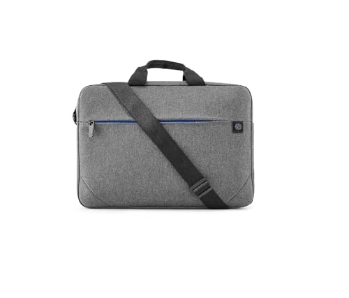 HP Prelude Borsa a tracolla per Notebook  fino a 15,6” e Tablet, con tasche e divisori interni Imbottiti, dotata di cover impermeabile, realizzata con materiale riciclato, Grigia