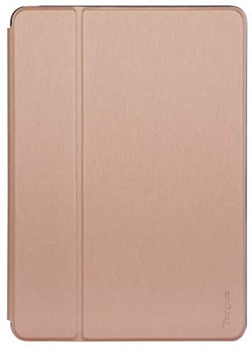 Targus Custodia per iPad 10.2'', iPad Air 10.5'' e iPad Pro 10.5'' Click-In Custodia per iPad ammortizzante Cover iPad con angoli rinforzati Oro rosa, THZ85008GL