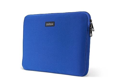 Nilox , Sleeve Blu 14", Borsa Porta PC 14" Compatta e Leggera, Peso 120 Grammi, Dimensioni 36.5 x 27 x 3 cm (LxAxP), 5 Colorazioni Disponibili, Colore Blu