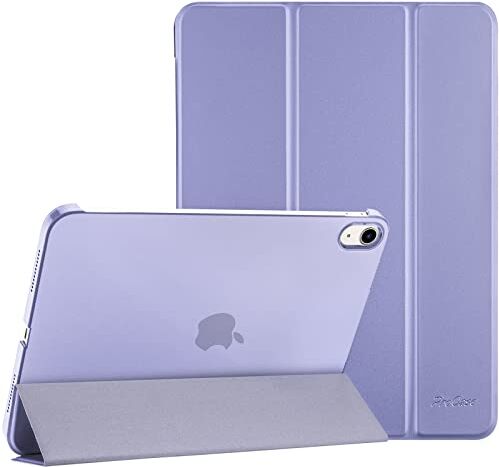 Procase per iPad 10a Generazione Custodia 2022 [A2696 A2757 A2777], 10,9 Pollici Sottile Custodia Protettiva Leggera Smart Cover per iPad 10, Auto Sveglia/Sonno -Viola Chiaro