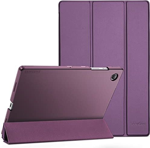 ProCase Custodia per Galaxy Tab A8 10.5 Pollici 2021[SM-X200/X205], Smart Cover Ultra Sottile Leggero Copertura Intelligente, Cover Traslucida Smerigliata -Viola