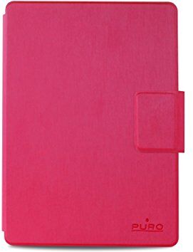 Puro UNIBOOK7SILKPNK Custodia Folio slim per tablet, con supporto, 7", colore: Rosa