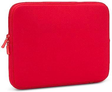 RivaCase 5123 Laptop sleeve 13.3" Custodia per Notebook, Tablet e Laptop fino a 13.3" (tra cui iPad Pro 12.9 e MacBook Air e Pro 13), Rosso