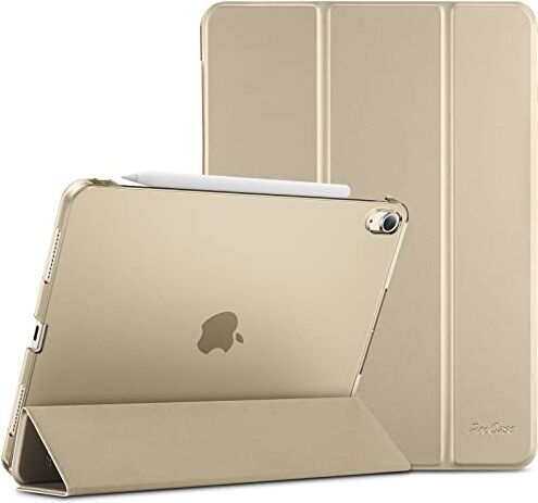 ProCase Custodia per iPad Air 5 2022 [A2588/A2589/A2591]/Air 4 /iPad 10.9 2020 Cover[A2324/A2072/A2316/A2325], [Supporta Ricarica di Pencil 2]Smart Cover Leggero Traslucida Smerigliata -Luce Stellare