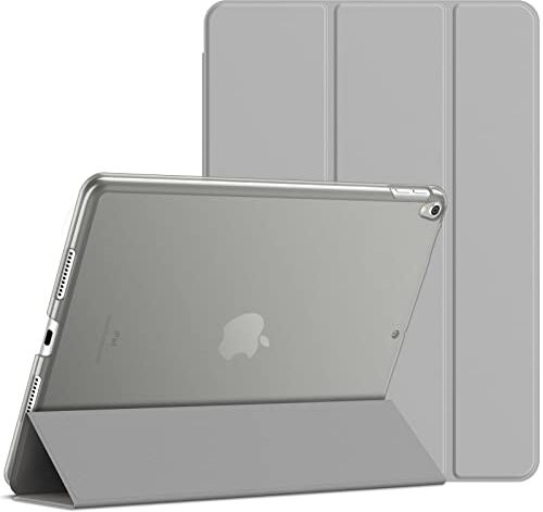 JETech Custodia Compatibile iPad Air 10,5 (2019) e iPad Pro 10,5 (2017), Cover con Funzione di Supporto, Auto Svegliati/Sonno (Grigio)