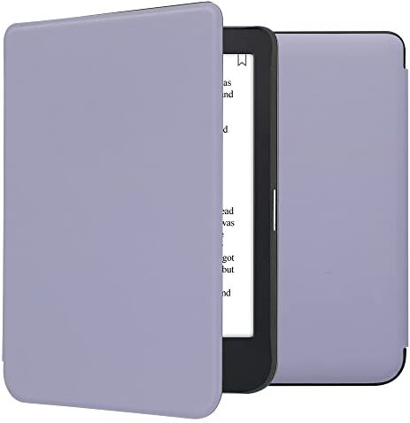 kwmobile Custodia eReader Compatibile con Kobo Clara 2E Cover eBook Reader Flip Case Cover eReader Simil Pelle lavanda