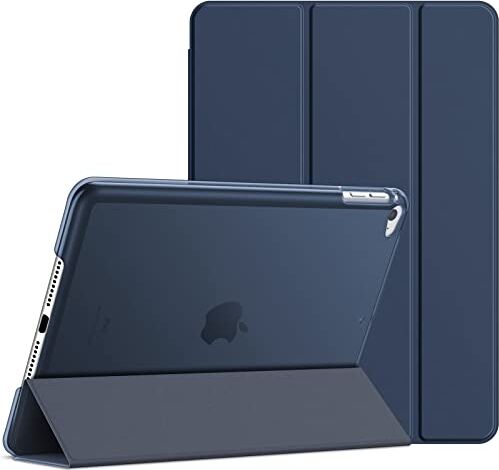 JETech Custodia per iPad Mini 4, Cover con Auto Svegliati/Sonno (Blu Marino)