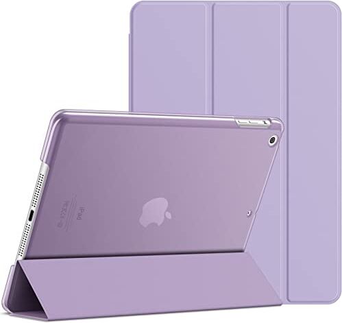 JETech Custodia Compatibile iPad Air 1a Edizione (Non per Air 2), Cover con Funzione di Supporto, Auto Svegliati/Sonno (Viola Chiaro)