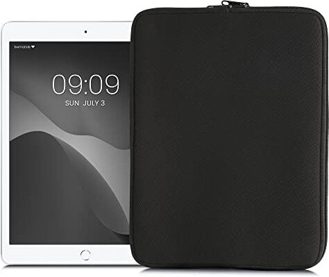 kwmobile Cover Tablet Compatibile con 12,4"-12,9" Tablet Custodia eReader Universale Copertina Protettiva in Neoprene nero