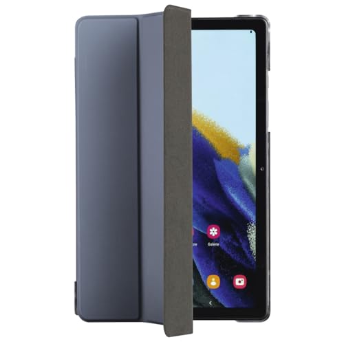 Hama Samsung Galaxy Tab A8 10,5 pollici Custodia Flip Case Cover per Samsung Tablet 10.5 Pollici A 8 Caso Della Copertura Posteriore Trasparente Magnetica Lilla (00217153)