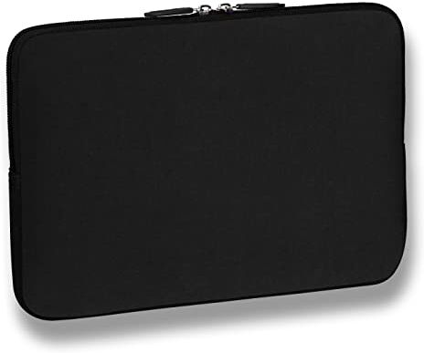 PEDEA Custodia Laptop Borsa in Neoprene per Computer Portatile da 14 Pollici Protezione Laptop Nera Custodia Sottile e sicura in Neoprene Borsa Protettiva per pc Idrorepellente