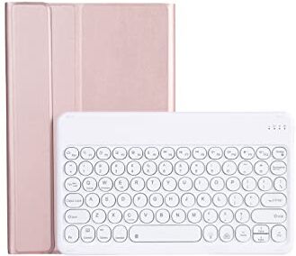 TianTa Lenovo Tab P11 Tastiera Italiana Custodia, con 7 Colori Retroilluminati Staccabile Senza Fili Bluetooth Magnetico Supporto Inteligente Pelle PU per Lenovo Tab P11 (TB-J606F) 2021 11" Oro rosa