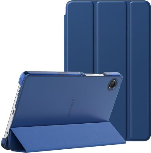 MoKo Custodia per Samsung Galaxy Tab A9 8,7" 2023 (SM-X110/X115/X117), Custodia Rigida con Supporto Leggero per Tablet Galaxy Tab A9 8,7" 2023, Due Angoli di Visualizzazione, Blu Marino