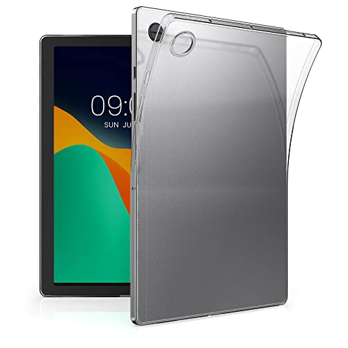 kwmobile Custodia Protettiva Tablet Compatibile con Samsung Galaxy Tab A8 10.5 (2021) Cover Cover Trasparente Morbida Silicone Tablet trasparente
