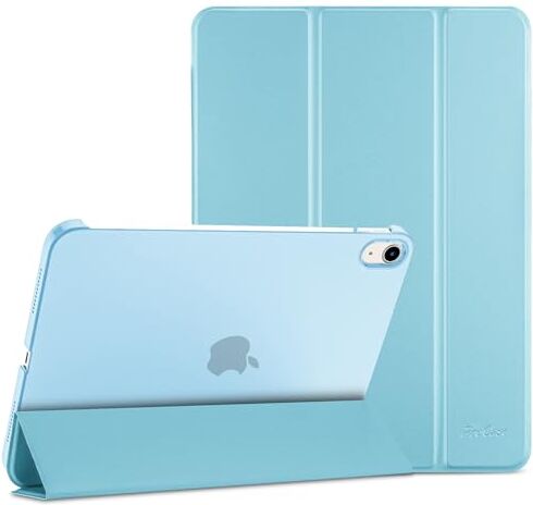 ProCase Cover iPad 10 Generazione 2022 [A2696 A2757 A2777], Custodia iPad 10 Generazione Cover iPad 10,9 Pollici Sottile Custodia Leggera Smart Cover iPad 10 Auto Sveglia/Sonno- Cielo