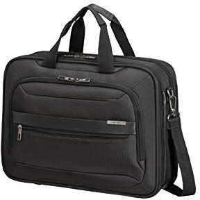 Samsonite , Vectura Evo Cartella 15 6 Pollici 41 Cm 18 L Nero (Black) Uomo, Cartella 15.6 pollici cm L