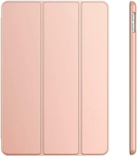 Generic Custodia per Apple iPad Air 1 2013, iPad Air 2 2014, iPad 5a generazione 2017 e 6a generazione 9.7" 2018, sottile e leggera, con supporto per iPad 9.7" (oro rosa)