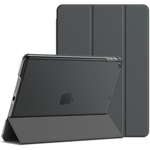 JETech Custodia per iPad (9,7 Pollici, 2018/2017 Modello, 6/5 Generazione), Cover con Auto Svegliati/Sonno (Grigio Siderale)