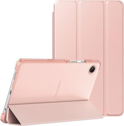 MoKo Custodia per Samsung Galaxy Tab A9 8,7" 2023 (SM-X110/X115/X117), Custodia Rigida con Supporto Leggero per Tablet Galaxy Tab A9 8,7" 2023, Due Angoli di Visualizzazione, Oro Rosa