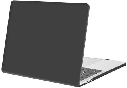 MOSISO Cover Rigida Compatibile con MacBook PRO 13 Pollici 2024 2023 2022-2016 M2 M1 A2338 A2289 A2251 A2159 A1989 A1706 A1708 Custodia con/Senza Touch Bar,Plastica Case Copertina, Spazio Grigio