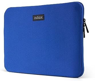 Nilox , Sleeve Blu 13.3", Borsa Porta PC 13.3" Compatta e Leggera, Peso 110 Grammi, Dimensioni 35.5 x 26 x 3 cm (LxAxP), 5 Colorazioni Disponibili, Colore Blu