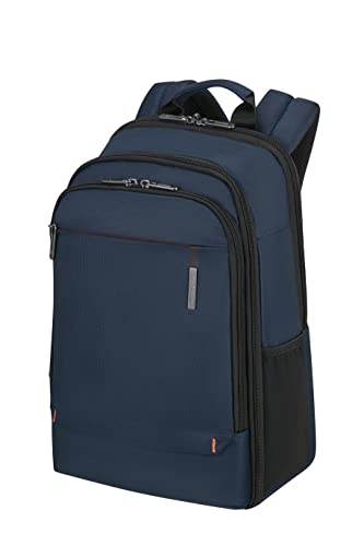 Samsonite Network 4 Zaino per computer portatile da 14,1", 40,5 cm, 15,5 l, blu (Space Blue)