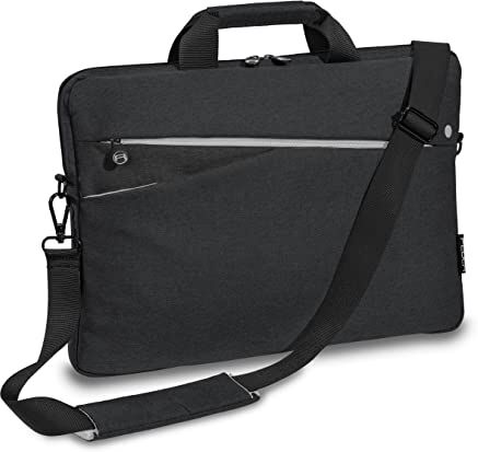 PEDEA borsa per PC portatile "Fashion" Borsa per notebook fino a 15,6 pollici (39,6 cm) borsa con tracolla, nero