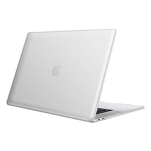 FINTIE Custodia Copertina Compatibile con MacBook PRO 16, Rivestimento Gommato Plastica Cover Rigida Duro Caso Compatibile con MacBook PRO 16" 2019 (A2141), Frost Clear