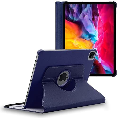 ebestStar Cover per iPad Air (2020) 10.9, iPad Air 4 Apple, Custodia Protezione Rotazione 360, Pelle PU, Blu scuro