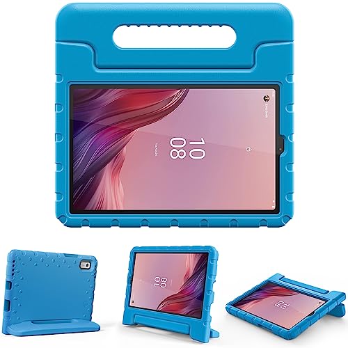 ProCase Cover Bambini Lenovo Tab M9 9 pollici 2023, Antiurto Leggera Portatile con Manico Custodia per Bambini per Lenovo Tab M9 9" -Blu