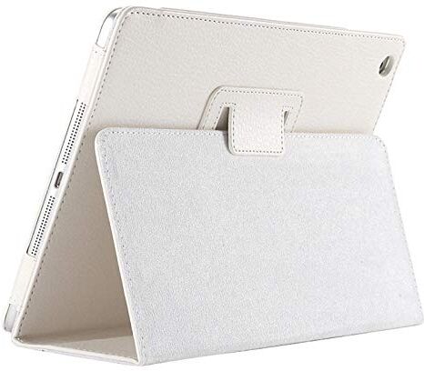 Huiran Business Flip Litchi Leather Case Smart Stand Holder for Apple ipad2 3 4 Magnetic Auto Wake Up Sleep Cover-White