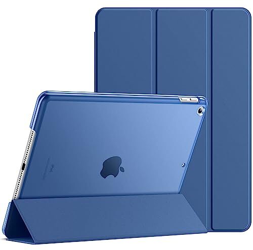 JETech Custodia per iPad (9,7 Pollici, 2018/2017 Modello, 6/5 Generazione), Cover con Auto Svegliati/Sonno (Navy)