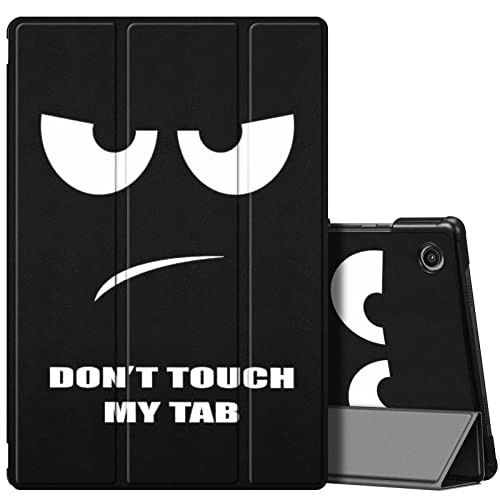 FINTIE Custodia per Samsung Galaxy Tab A8 10.5'' 2021 Ultra Sottile Leggero Cover Protettiva Case con Auto Sveglia/Sonno per Tab A8 10.5 Pollici SM-X200/X205/X207 Tablet, Don't Touch