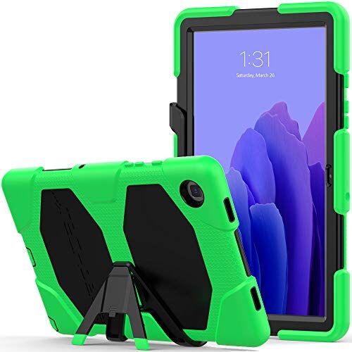 TECHGEAR Custodia Robusta Compatibile con Samsung Galaxy Tab A7 10.4" 2022/2020 (SM-T500, T503, T505, T509) Resistente agli Urti e all'impatto Cover con Supporto per i Bambini, Lavoro e Scuola