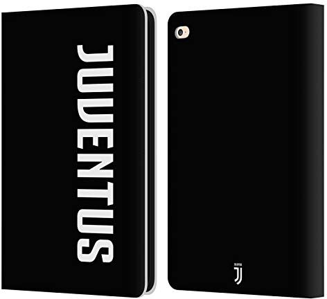 Head Case Designs Licenza Ufficiale Juventus Football Club Logotype Lifestyle 2 Custodia Cover in Pelle a Portagoglio Compatibile con Apple iPad Air 2 (2014)