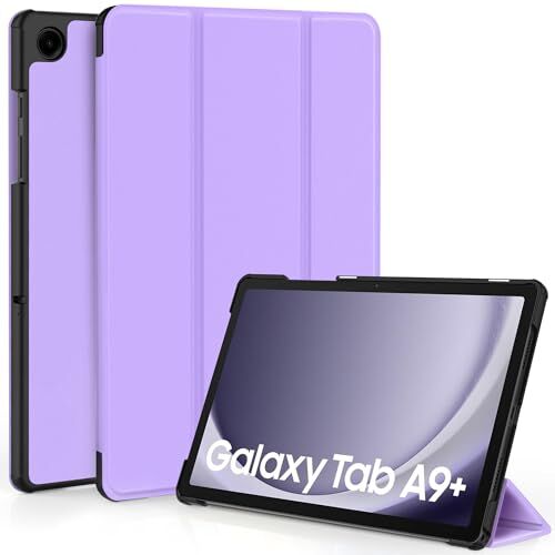EasyAcc Custodia Cover Compatibile con Samsung Galaxy Tab A9+ / A9 Plus 11 Pollici 2023 SM-X210/ X215/ X216 Tablet, Viola Lavanda
