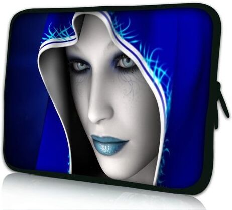 PEDEA Borsa Custodia per Laptop 13,3 pollici neoprene, blue woman