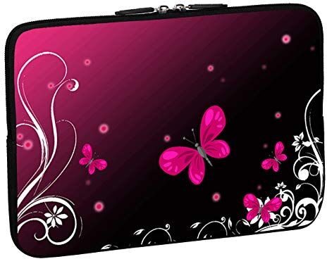 PEDEA Custodia neoprene per tablet 10,1 pollici, butterfly