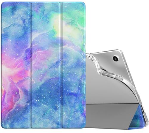 TiMOVO Custodia Compatibile con Samsung Galaxy Tab A9+/A9 Plus 11" 2023 SM-X210/X216/X218, Cover Posteriore Sottile e Morbido in TPU Traslucido e Smerigliato, Nebulose Fantastiche