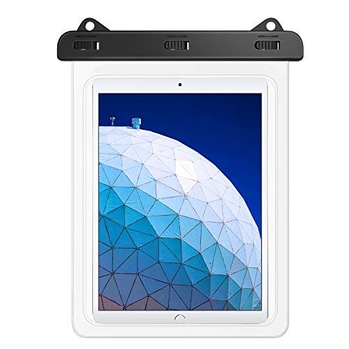 MoKo Custodia Impermeabile Compatibile con iPad 9/8/7 10.2, iPad Pro 11 M1, iPad Air 5/4 10.9, Galaxy Tab A7 10.4, S7 11, S6/S6 Lite, MatePad NEW 10.4, Trasparente