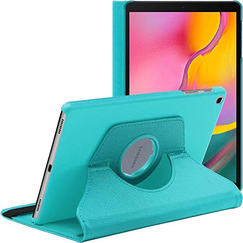 ebestStar Cover per Samsung Galaxy Tab A 10.1 2019 T510 T515, Custodia Protezione Rotazione 360, Pelle PU, Blu