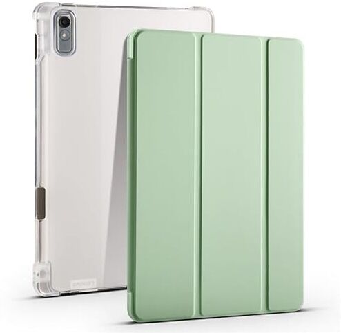 SOENS Compatibile con Lenovo Tab P11 Gen 2 TB350Fu Custodia con portapenne in pelle PU Soft Back Fold Stand Tablet Cover Case (Color : Mint green, Size : P11 Gen 2(11.5))