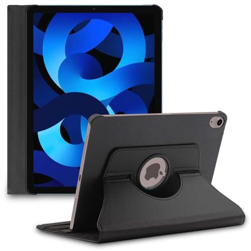 ebestStar Cover per iPad 10.9 (2022) Apple, Custodia Protezione Rotazione 360, Pelle PU, Nero