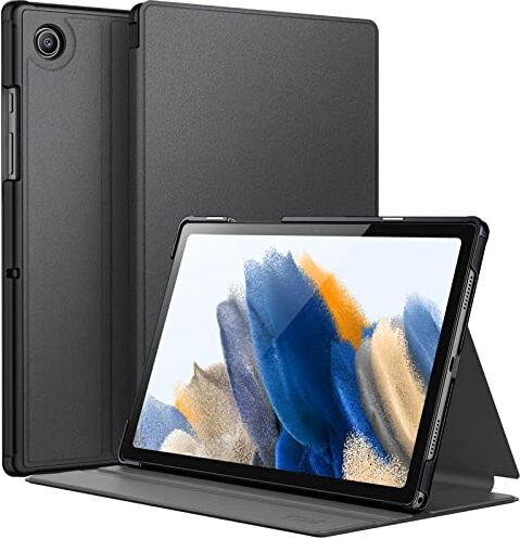 JETech Custodia per Samsung Galaxy Tab A8 10,5 Pollici 2021 (SM-X200/X205/X207), Sottile Folio Stand Protettiva Tablet Cover, Multi-Angolo Visualizzazione, Auto Svegliati/Sonno (Nero)